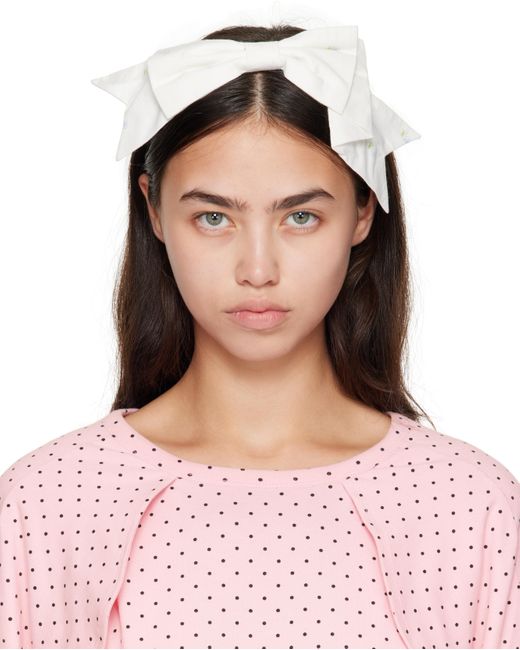 Ashley Williams Pink Bow Headband
