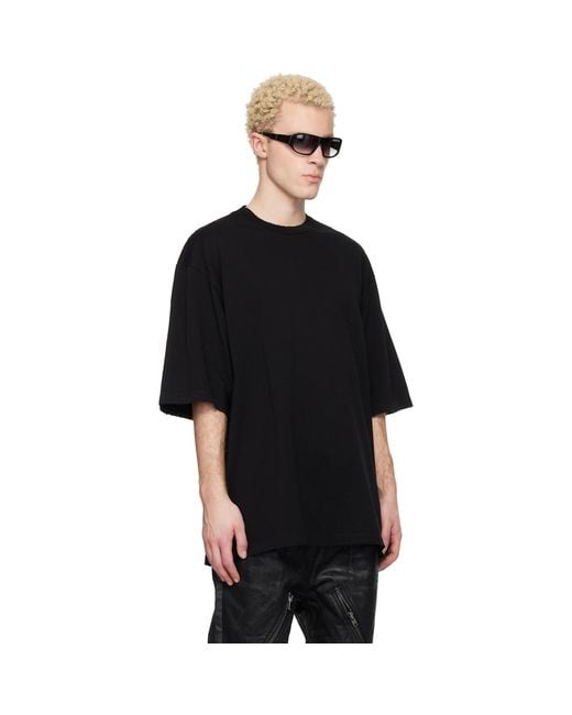 Det Blev Sent Black Oversized T-Shirt for men