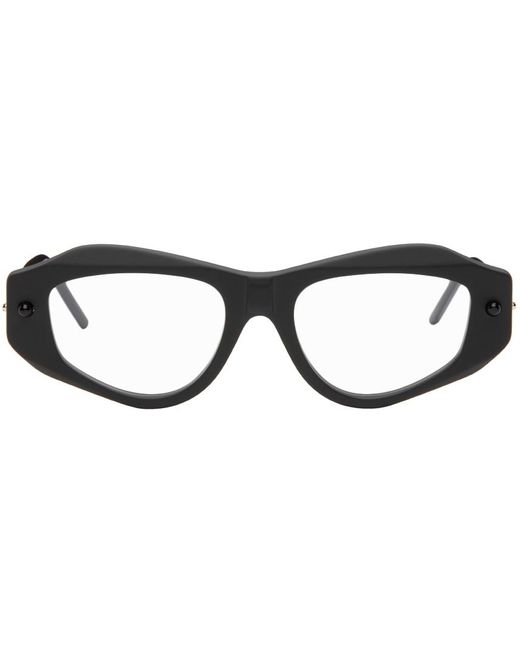 Kuboraum Black & Off-white P15 Glasses for men