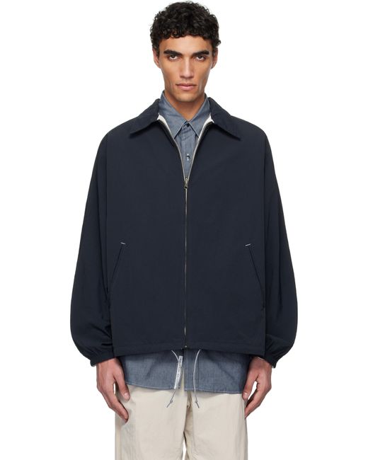 Blouson D'Entraineur Réversible Noir Nanamica pour homme en coloris Blue