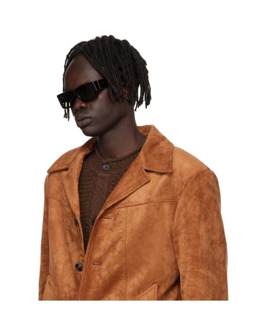 Retrosuperfuture Green Notte Sunglasses for men