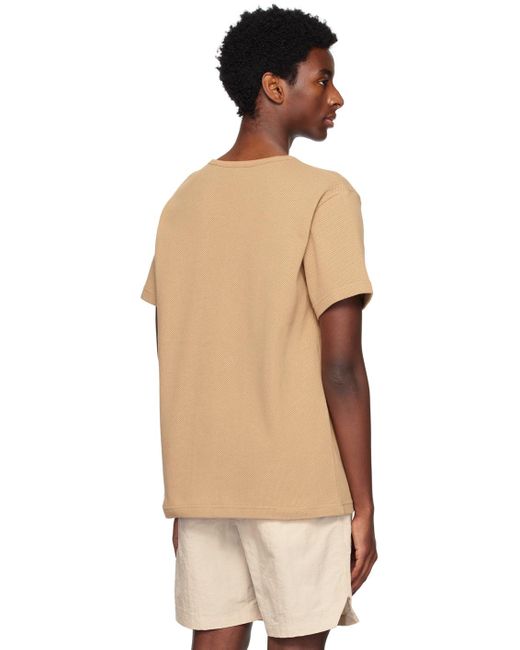 sunflower Green Garment-dyed T-shirt for men