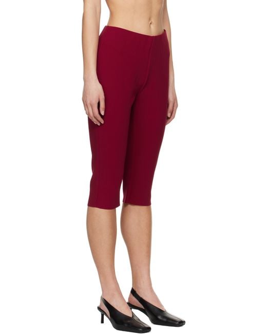 Birrot Red Lay2 Biker Shorts