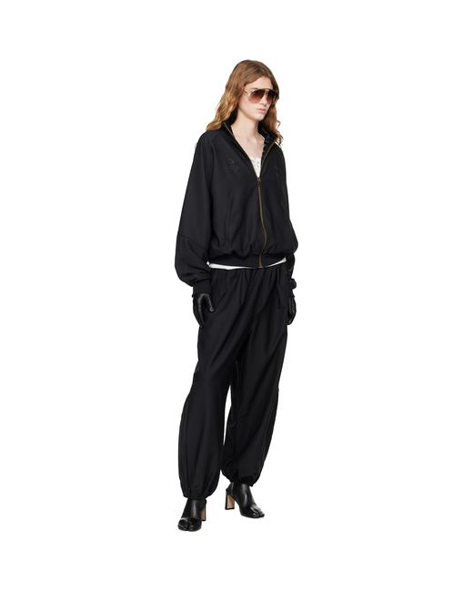 Willy Chavarria Black Adidas Originals Edition Dress Twill Track Jacket