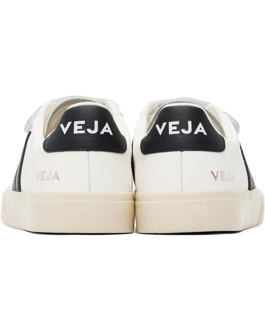 Veja Black Recife Leather Sneakers
