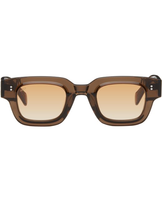 メンズ AKILA Ssense限定 ブラウン Casia サングラス Black