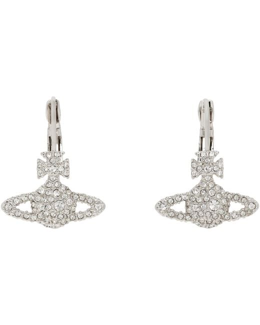 Vivienne Westwood Metallic Grace Bas Relief Earrings