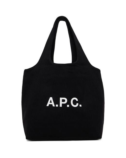 A.P.C. Black Ninon Tote for men