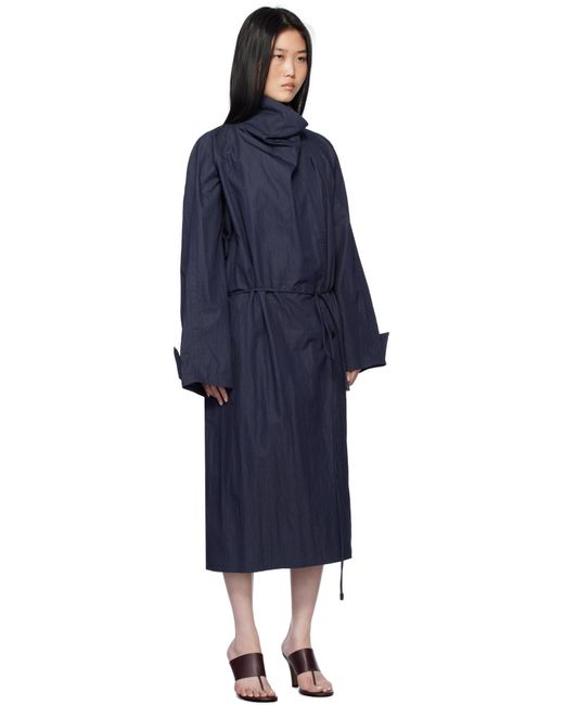 【関税込み】LE17SEPTEMBRE ネイビー カウルネック ロングコート LE17SEPTEMBRE ネイビー カウルネック ロングコート ブルー | Lyst