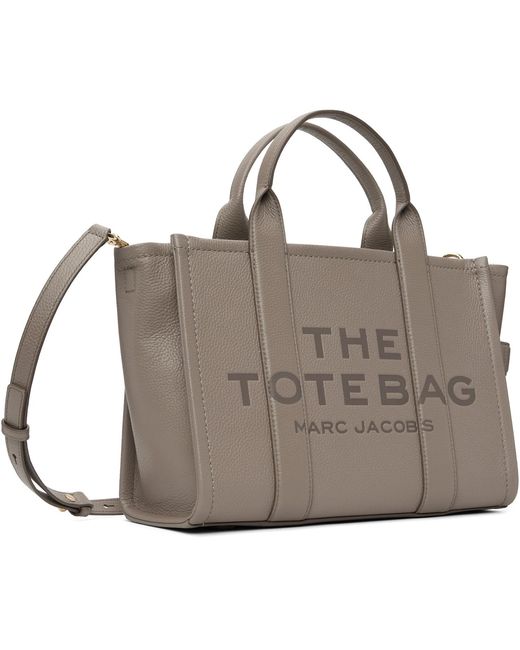 Marc Jacobs Multicolor Taupe 'The Leather Medium' Tote