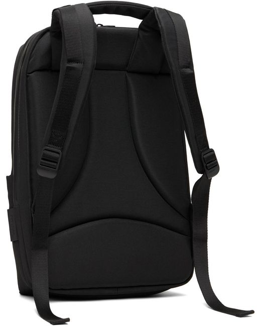 Côte&Ciel Black Sormonne Ecoyarn Backpack for men