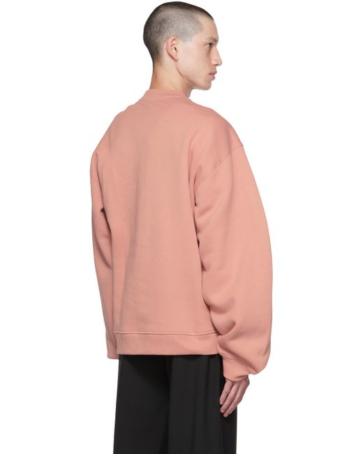 Y. Project Pink Pinched Sweatshirt for men