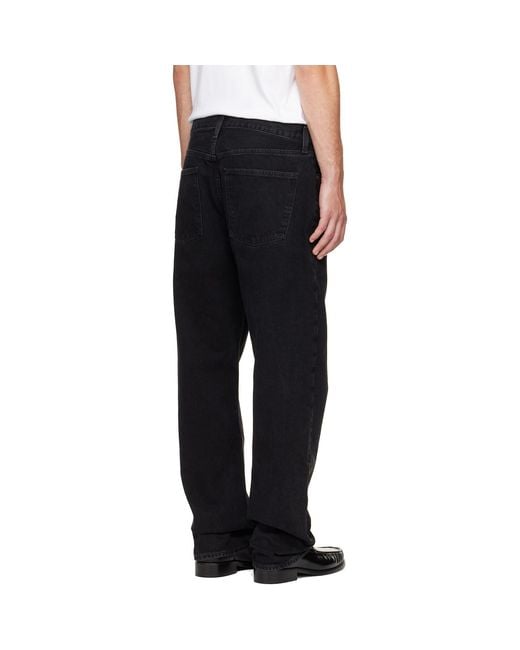 Agolde Black 90's Jeans for men