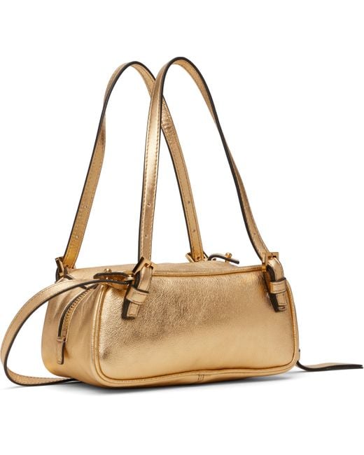 Versace Tag Bowling Metallic Mini Bag