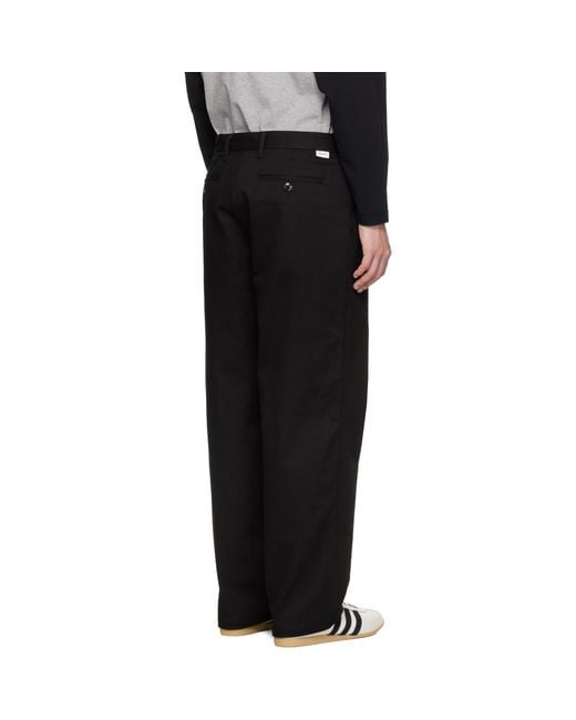 (w)taps Black Wrkt2001 Trousers for men