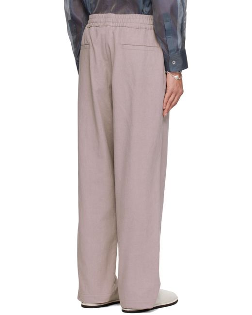 colbo Multicolor Taupe Draw Trousers for men