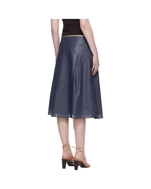 Paloma Wool Black Dimi Midi Skirt