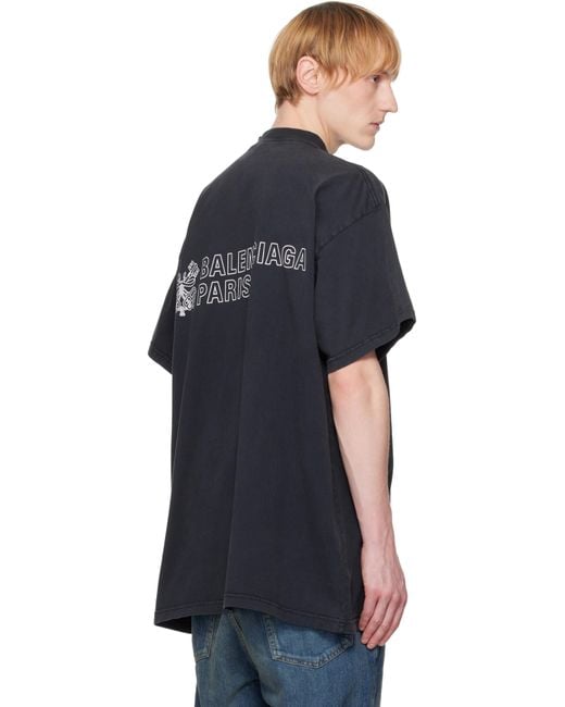 Balenciagaバレンシアガ＊ Key Crest オーバーサイズ Tシャツ Balenciaga バレンシアガ＊Key Crest Vintageオーバー Tシャツ