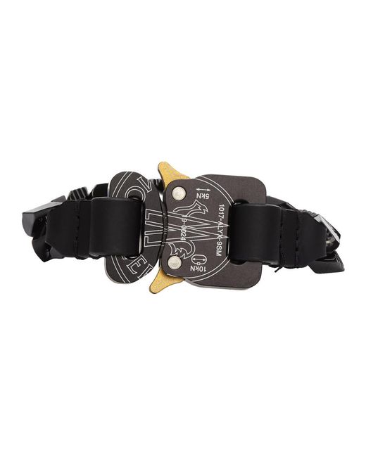 Moncler Genius 6 Moncler 1017 Alyx 9sm Black River Link Bracelet for men