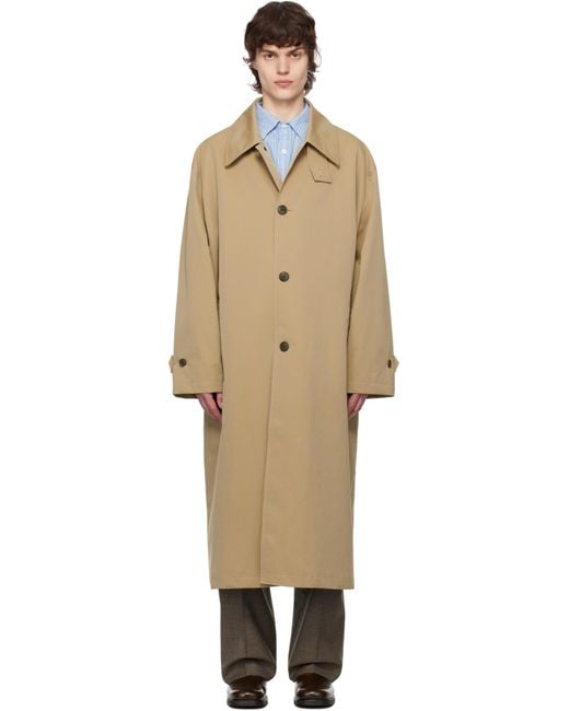 mfpen Black Venture Coat for men