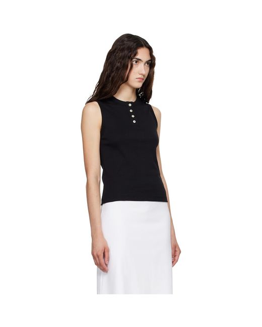 Flore Flore Black Jess Tank Top