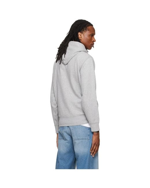 Polo Ralph Lauren Gray 'The Rl Fleece' Hoodie for men