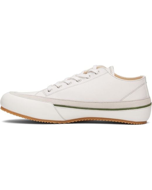 Maison Margiela White Traveler Sneakers for men