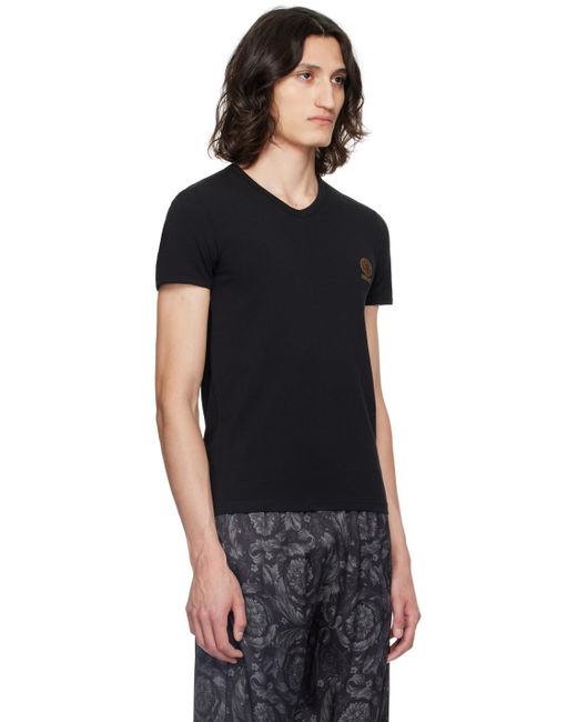 Versace Black Medusa T-Shirt for men