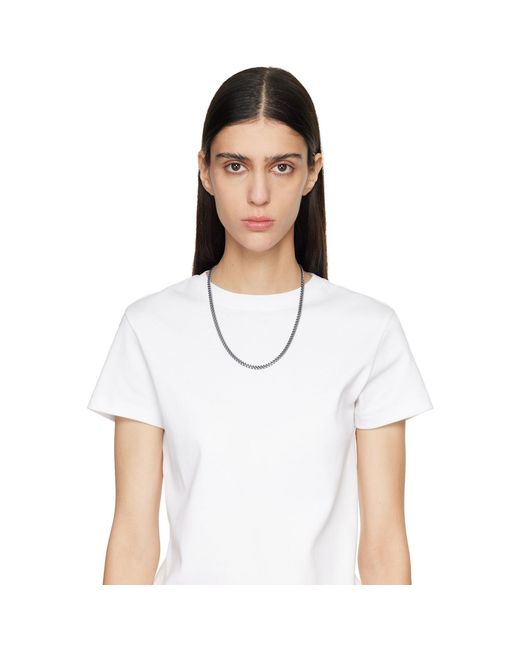 MM6 by Maison Margiela Black Charm Necklace