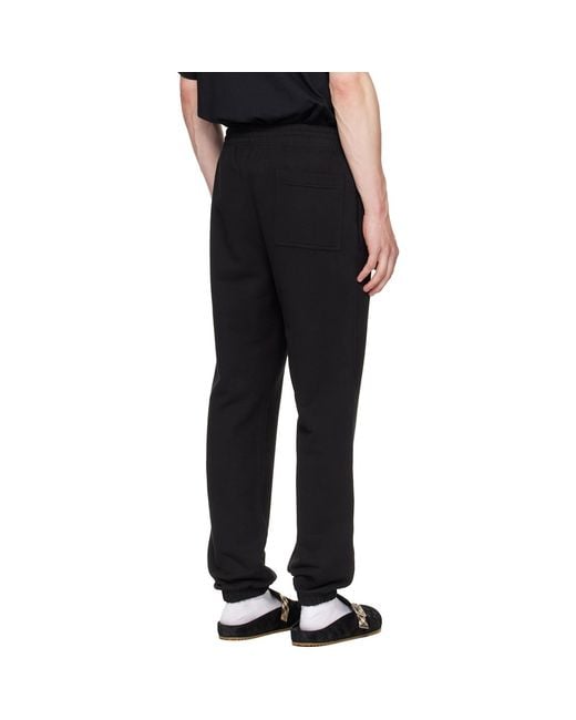 Burberry Black Ekd Sweatpants for men