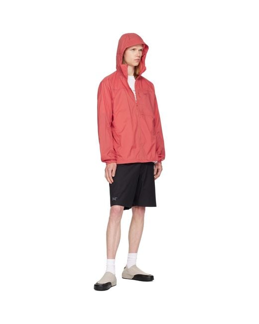 Arc'teryx Red Squamish Hoody Jacket for men