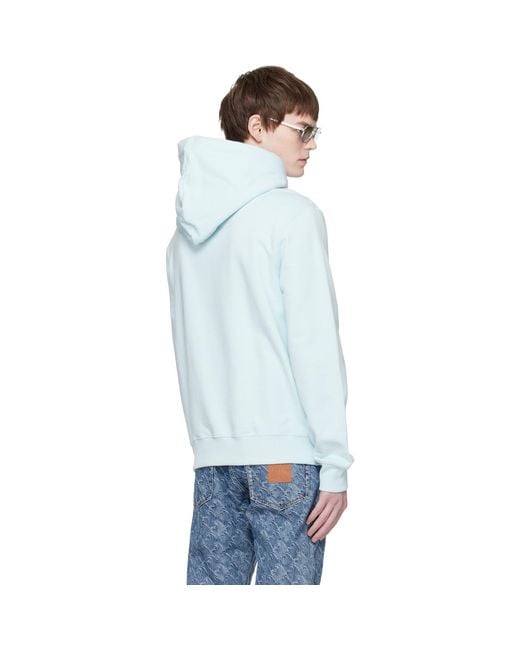 Pull À Capuche Bleu Lanvin pour homme en coloris Blue