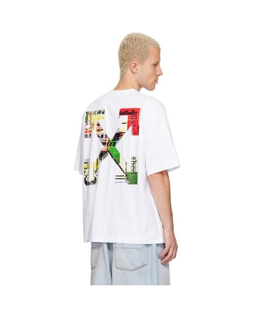 Off-White c/o Virgil Abloh White Industrial Arrow Skate T-Shirt for men