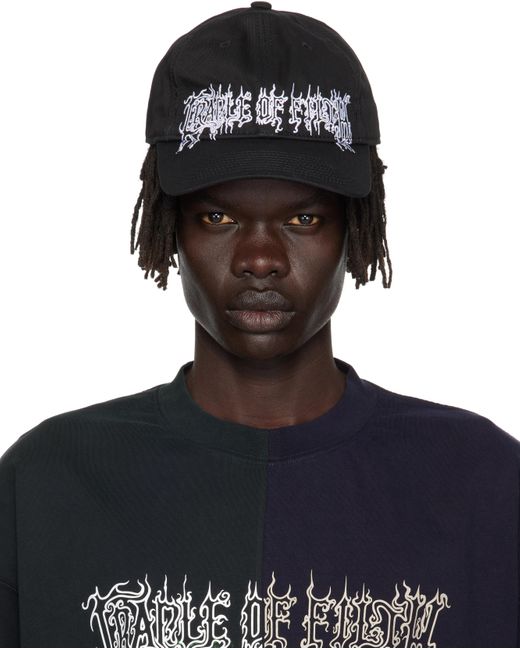Vetements Black Cradle Of Filth Cap for men
