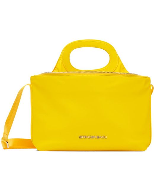 Spencer Badu Yellow Medium 2-in-1 Messenger Bag for men