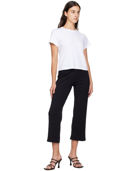 Leset White 'the Margo' Tshirt Lyst