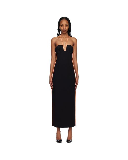 Paris Georgia Black Nassia Midi Dress