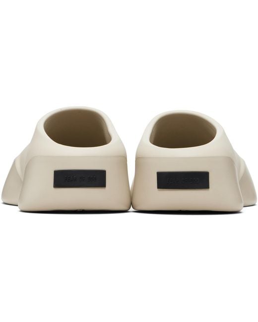 Fear Of God Black Eva Runner Loafers for men