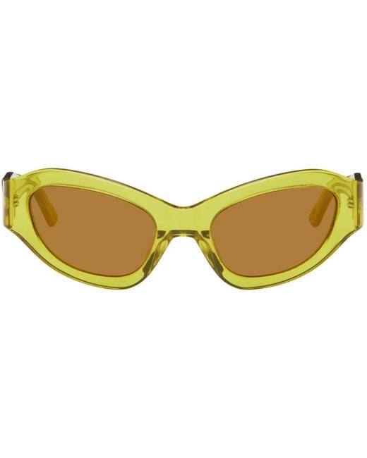 Eckhaus Latta Black Ssense Exclusive 'The Bug' Sunglasses