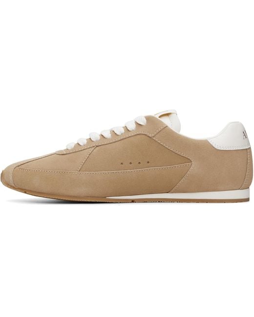 Amiri Black Tan Pacific Flat Sneakers for men