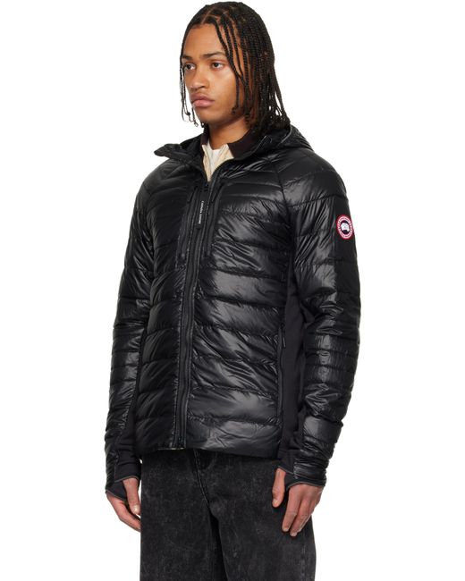 Blouson Hybridge Lite Noir Rembourré En Duvet À Capuche Canada Goose pour homme en coloris Black