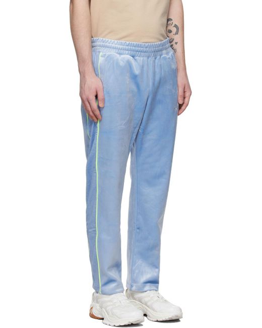 Li-ning Blue Velvet Lounge Pants for men