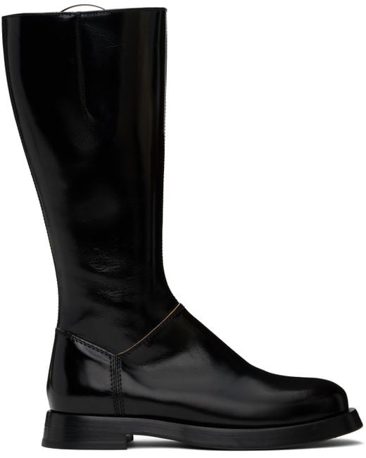 Miista Black Dreda Tall Boots