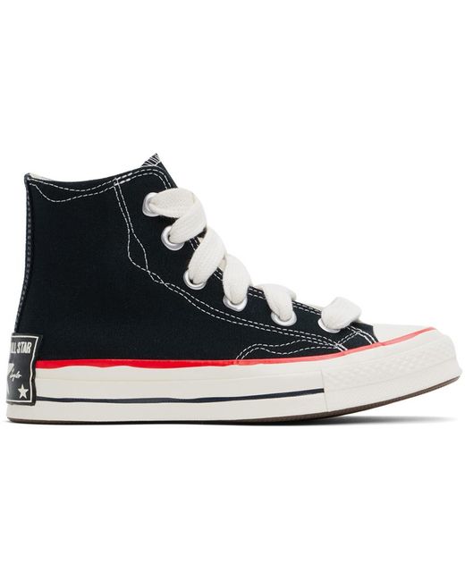 Converse Black Chuck 70 Sketch High Top Sneakers for men