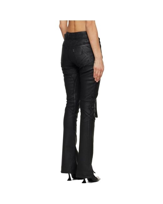 OTTOLINGER Black Glazed Mulitline Jeans