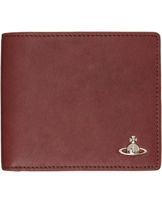 Vivienne Westwood Purple Bifold Wallet for men