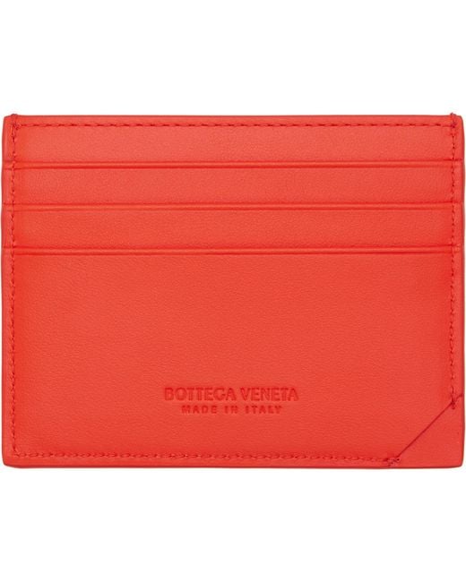 Bottega Veneta Intrecciato Stamp Credit Card Holder for men