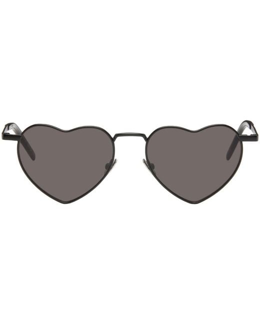 Saint Laurent Black New Wave Sl 301 Loulou Sunglasses