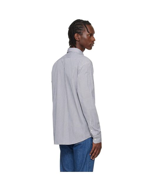 A.P.C. Black Owen Shirt for men