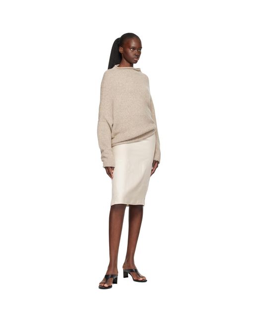 Lauren Manoogian Natural Askew Pullover Sweater